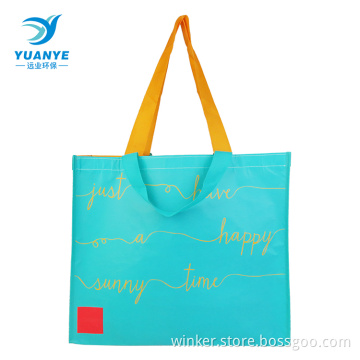 custom shopper bag rpet tote for shopping boutique